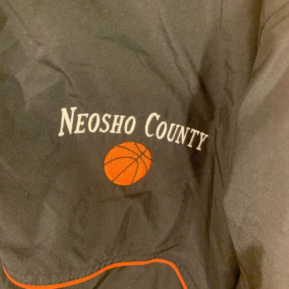 Neosho County Holloway Mens XX-Large Jacket & Pants Set - Black/Orange - Picture 4 of 16